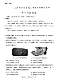 江西省稳派上进联考2025届高三下学期5月联合测评-历史试题+答案