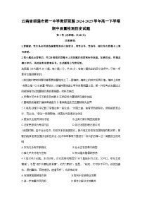 云南省昭通市第一中学教研联盟2024-2025学年高一下学期期中质量检测(解析版)历史试题