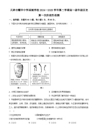 天津市耀华中学滨城学校2024-2025学年高一下学期第一次月考历史试题（原卷版+解析版）