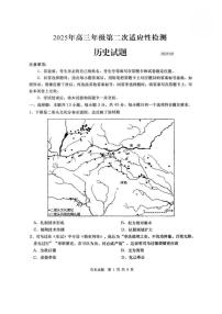 2025届山东省青岛市高三二模考试 历史试卷（含答案）