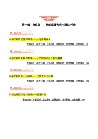 历史（一）-2025年高考考前终极冲刺讲义（含答案解析）
