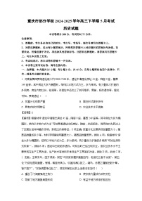 重庆市部分学校2024-2025学年高三下学期5月考试历史试题（解析版）