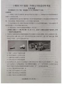 历史丨湖北省十堰市2025届高三下学期5月份适应性考试试卷及答案