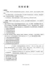 重庆市巴蜀中学2025届高三下学期适应性月考卷（九）历史试题（PDF版附解析）