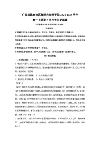 广西壮族自治区桂林市部分学校2024-2025学年高一下学期5月月考历史试卷（解析版）