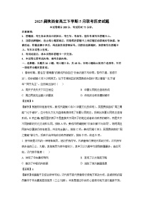 2025届陕西省高三下学期5月联考历史试卷（解析版）