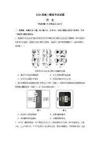 2025届湖南省益阳市安化县第二中学高三5月份模拟考试历史试题（含答案）