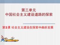 人民版必修2社会主义建设在探索中曲折发展图文课件ppt