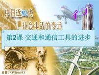 高中历史人民版必修2交通和通信工具的进步教学ppt课件