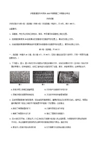 四川省泸州市泸县普通高中共同体2024-2025学年高二下学期期中考试历史试题（含答案）含答案解析