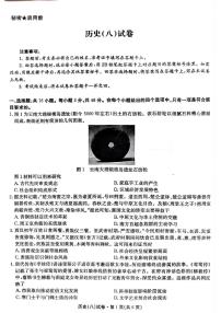 云南省名校2024-2025学年高三下学期月考（八）历史试卷（高考模拟）