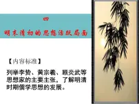 高中历史人民版必修3明末清初的思想活跃局面教学ppt课件