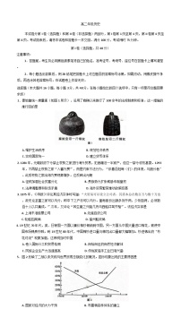 2024—2025学年度云南省文山市第一中学高二下学期期中考试历史试题（含答案）