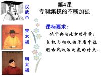 高中历史岳麓版必修1 政治文明历程专制集权的不断加强图文课件ppt