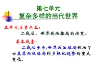 历史必修1 政治文明历程两极对峙格局的形成背景图ppt课件