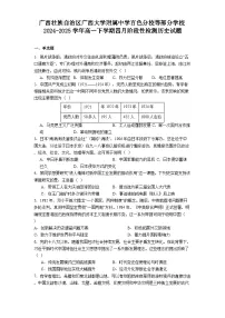 广西壮族自治区广西大学附属中学百色分校等部分学校2024-2025学年高一下学期四月阶段性检测历史试题（解析版）