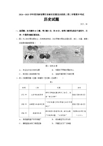 2024—2025学年度河南省濮阳市南乐县豫北名校高二第二学期期中考试历史试题（含答案）