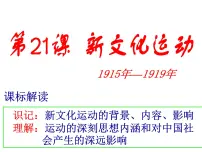 高中历史岳麓版必修3 文化发展历程新文化运动集体备课ppt课件