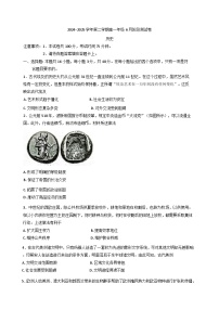河北省石家庄市NT2024-2025学年高一年级下学期第三次月考历史试卷（含解析）