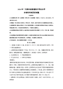 【历史】2024年7月贵州省普通高中学业水平合格性考试试题（解析版）(2)