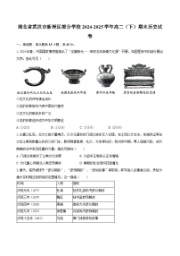 湖北省武汉市新洲区部分学校2024-2025学年高二（下）期末历史试卷