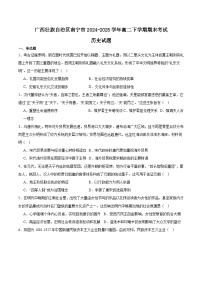 广西南宁市2024-2025学年高二下学期6月期末联考历史试卷