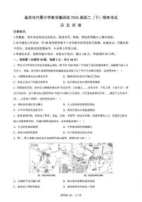重庆市巴蜀中学教育集团2024-2025学年高一下学期期末考试历史试卷（PDF版附解析）