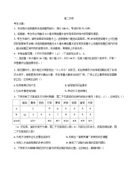 福建省福州市2024-2025学年高二下学期期末考试历史试题（含答案）