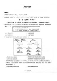 安徽省智学联考2024-2025学年高一下学期7月期末考试 历史 PDF版含解析