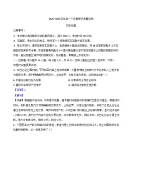 山东省菏泽市2024-2025学年高一下学期期末教学质量检测历史试题（解析版）