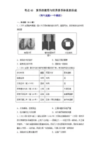 高中历史人教统编版选择性必修1 国家制度与社会治理货币的使用与世界货币体系的形成精练