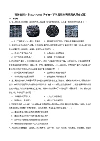 青海省西宁市2024-2025学年高一下学期期末调研测试历史试卷（含答案）含答案解析