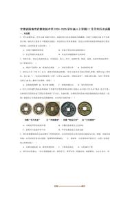 2025届甘肃省陇南市武都实验中学高三上11月月考历史试卷(含答案)
