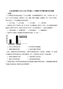 山东省泰安市肥城市2026届高三上学期开学考试历史试卷（含答案）