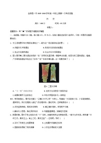 湖南省岳阳市岳阳县第一中学2025-2026学年高一上学期第一次月考历史试题（含答案）