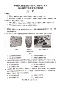2025年广西高三上学期10月适应性测试历史试题无答案