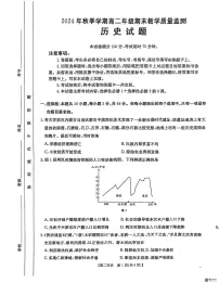 广西壮族自治区崇左市2024-2025学年高二上学期1月期末考试历史试卷