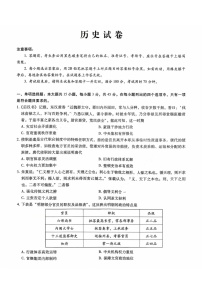 重庆市第八中学2026届高三上学期高考适应性10月考试历史试卷