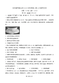 湖南省长沙市名校联考联合体2025-2026学年高二上学期第二次联考历史试题（Word版附解析）