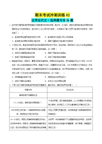 期末冲刺习题02 世界近代史·选择题专项50题-2024-2025学年高一历史下学期期末考点大串讲（统编版）含答案