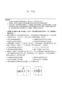 河南省九师联盟2025-2026学年高一上学期11月期中考试历史试卷