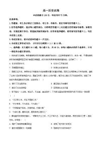湖南省部分学校联考2025-2026学年高一上学期11月月考历史试题（Word版附解析）
