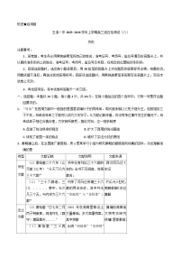 2026届云南省玉溪第一中学高三上学期适应性测试（八）历史试题（含答案）