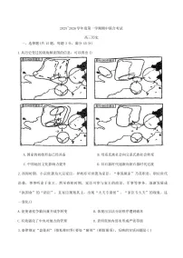 2026届天津市第一百中学、咸水沽一中高三上学期期中联合考试历史试题（含答案）