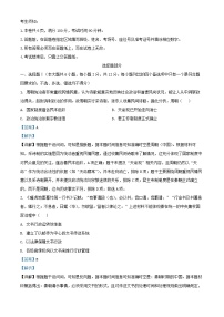 浙江省宁波市2025_2026学年高二历史上学期期中试题含解析