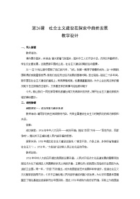 高中历史社会主义建设在探索中曲折发展教案