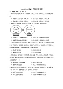 湖南省岳阳市汨罗市第二中学2025-2026学年高一上学期12月月考历史试题含答案含答案解析