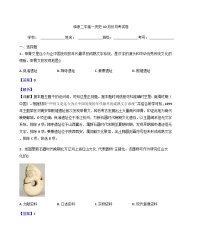 2025—2026学年度安徽省临泉第二中学高一上学期10月月考历史试卷(解析版)