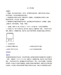 2025—2026学年度山东省泰安肥城市高一上学期期中考试历史试题（解析版）