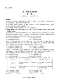 历史-辽宁省点石联考2026届高三期末质量监测试卷及答案